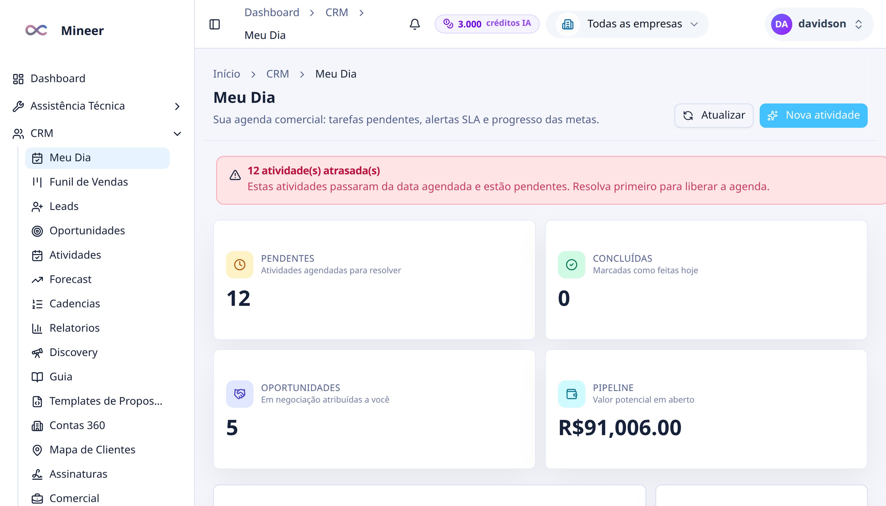 Meu Dia do vendedor